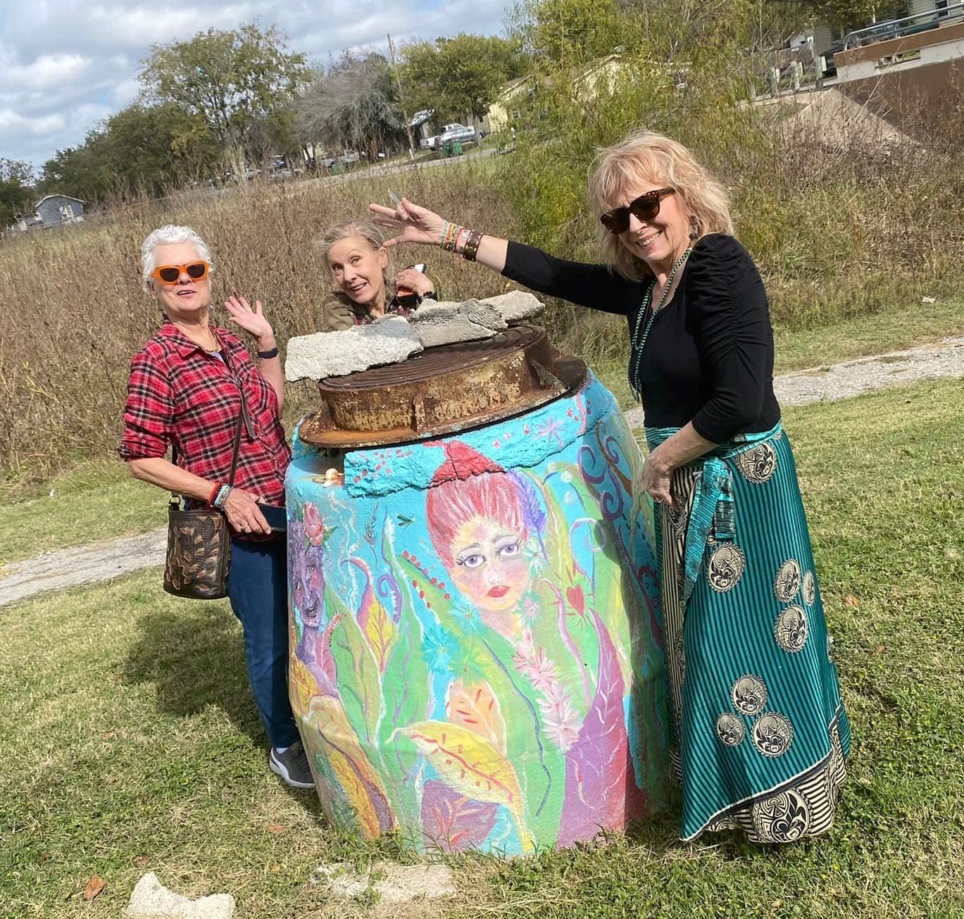 Dixie Sefcak Rhoades Karen Burges portal project artwork 2