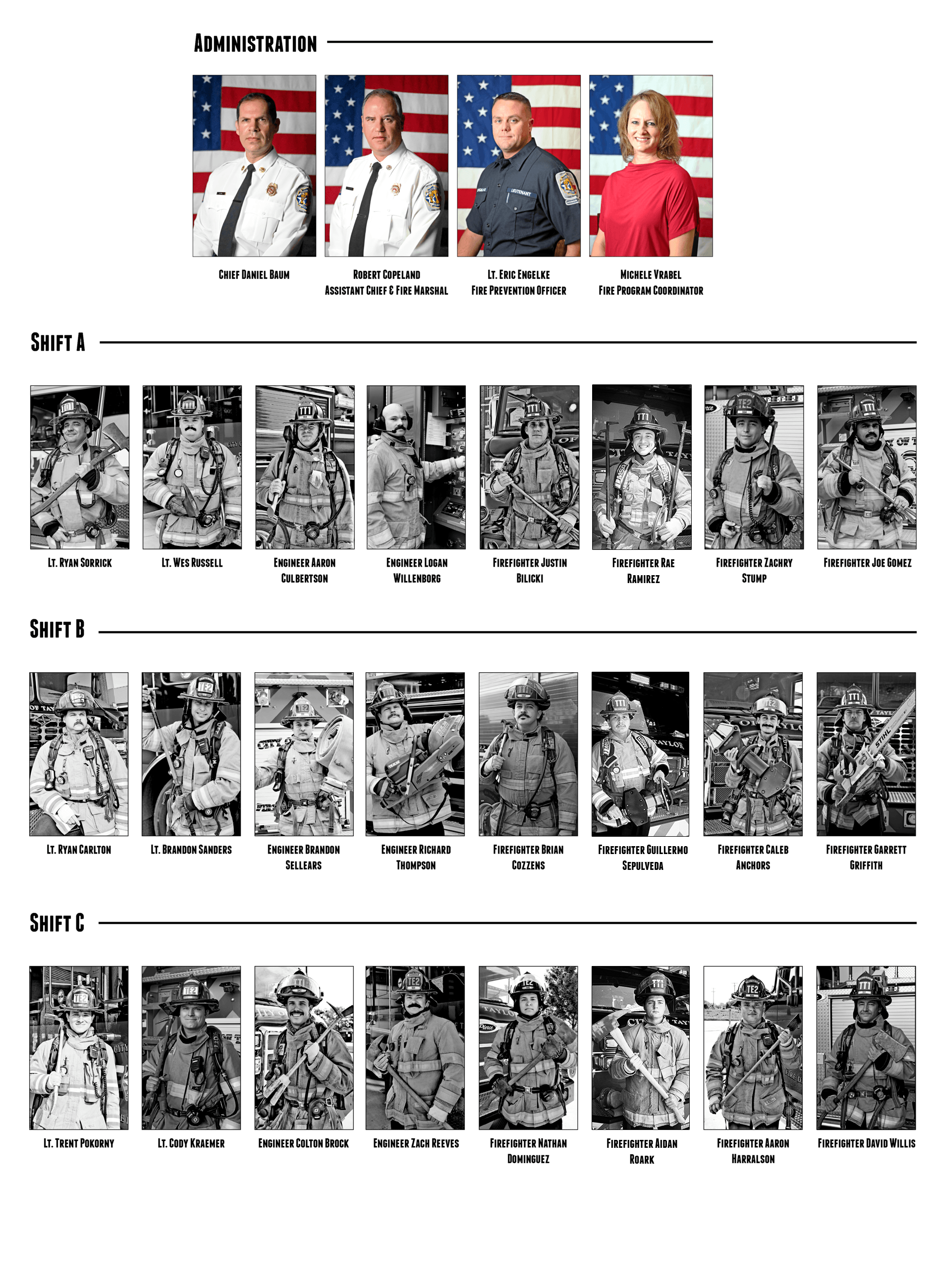 Meet the Fire Department 2025